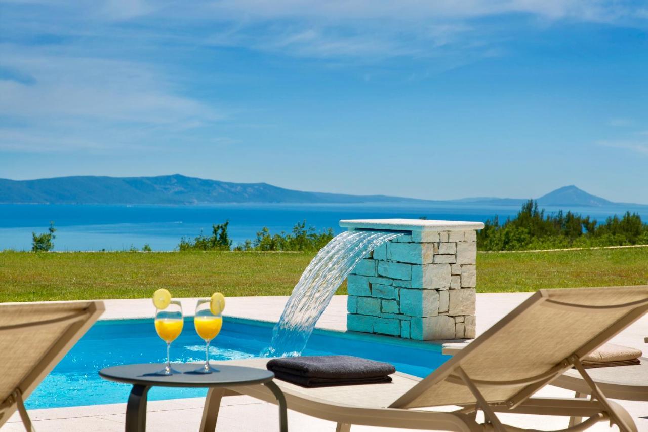 Luxury Panorama Vila With Amazing Seaview In Gondolici 7 Km From Rabac Labin  Exteriér fotografie