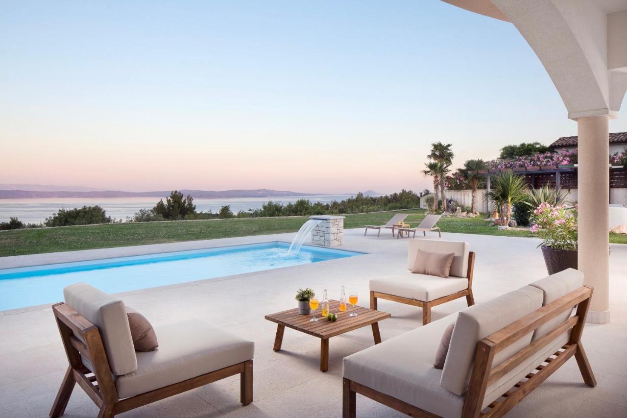 Luxury Panorama Vila With Amazing Seaview In Gondolici 7 Km From Rabac Labin  Exteriér fotografie