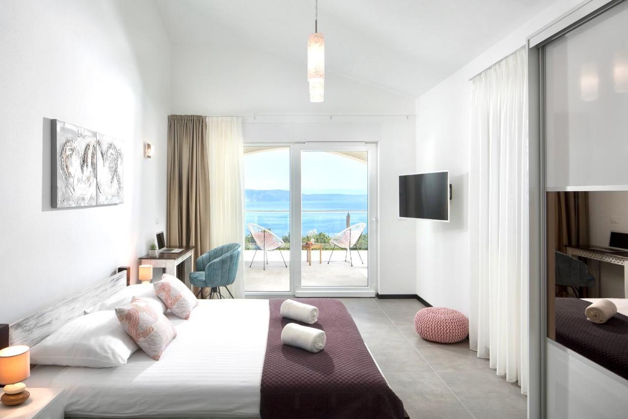 Luxury Panorama Vila With Amazing Seaview In Gondolici 7 Km From Rabac Labin  Exteriér fotografie
