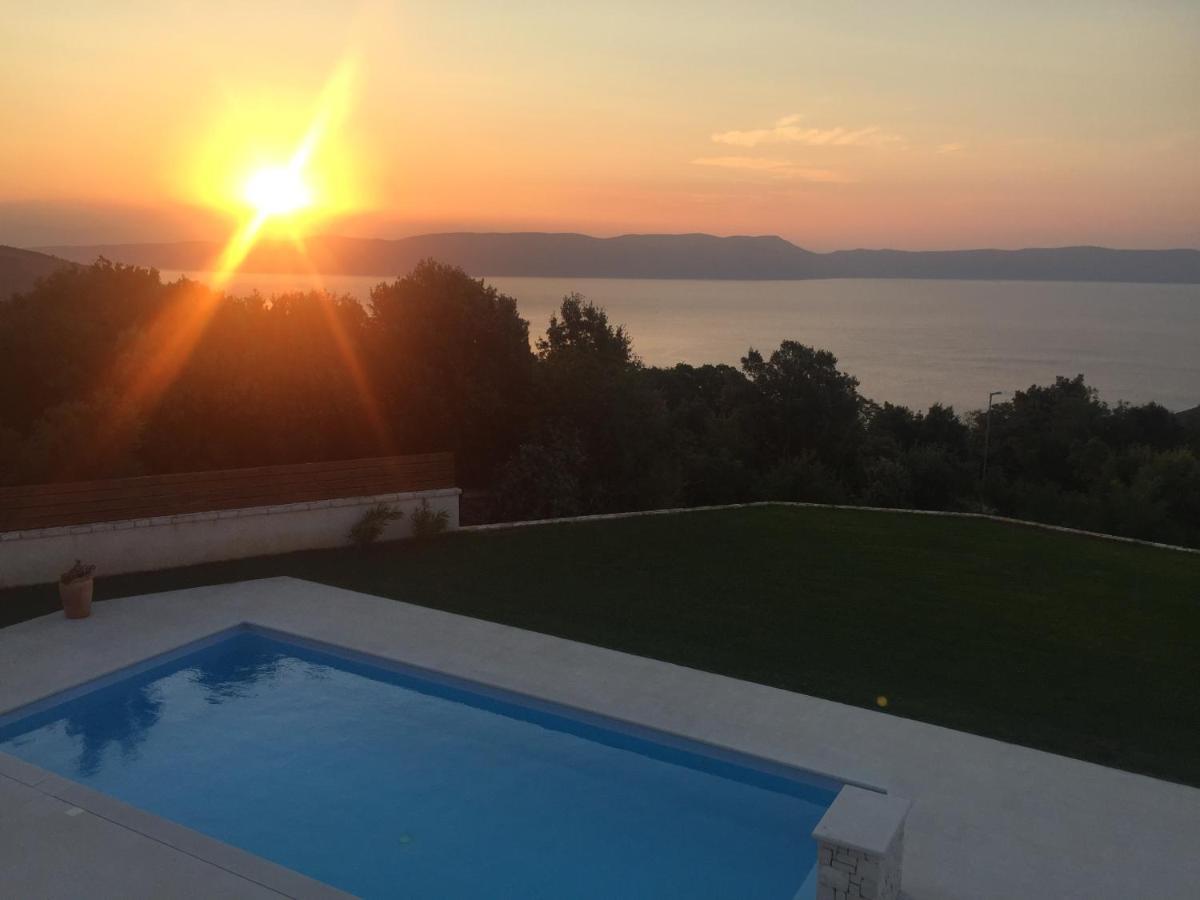 Luxury Panorama Vila With Amazing Seaview In Gondolici 7 Km From Rabac Labin  Exteriér fotografie