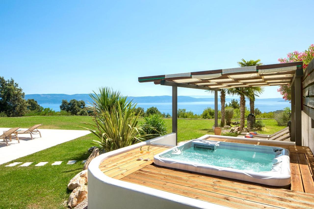 Luxury Panorama Vila With Amazing Seaview In Gondolici 7 Km From Rabac Labin  Exteriér fotografie