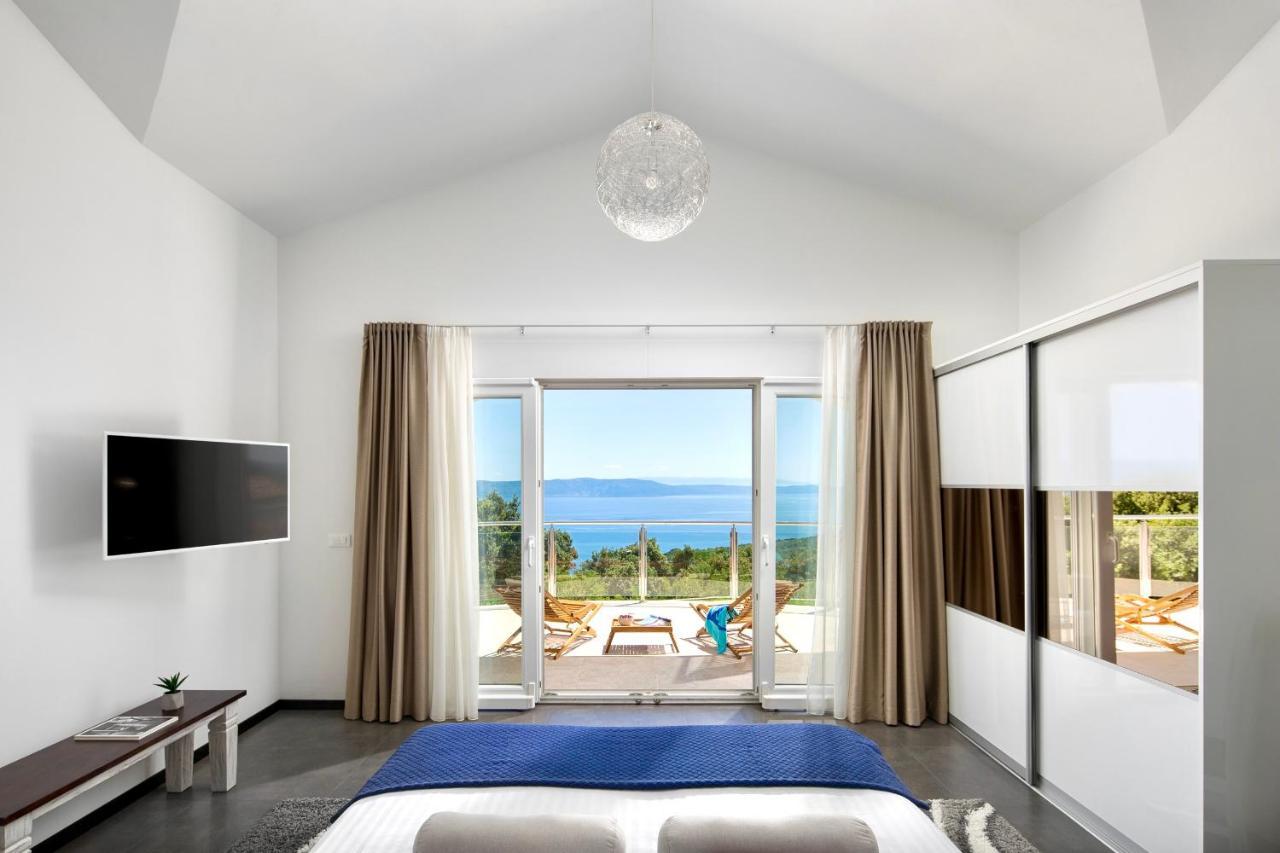 Luxury Panorama Vila With Amazing Seaview In Gondolici 7 Km From Rabac Labin  Exteriér fotografie