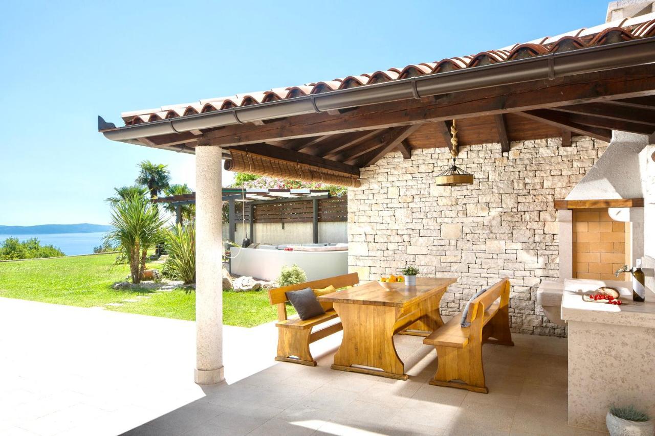 Luxury Panorama Vila With Amazing Seaview In Gondolici 7 Km From Rabac Labin  Exteriér fotografie