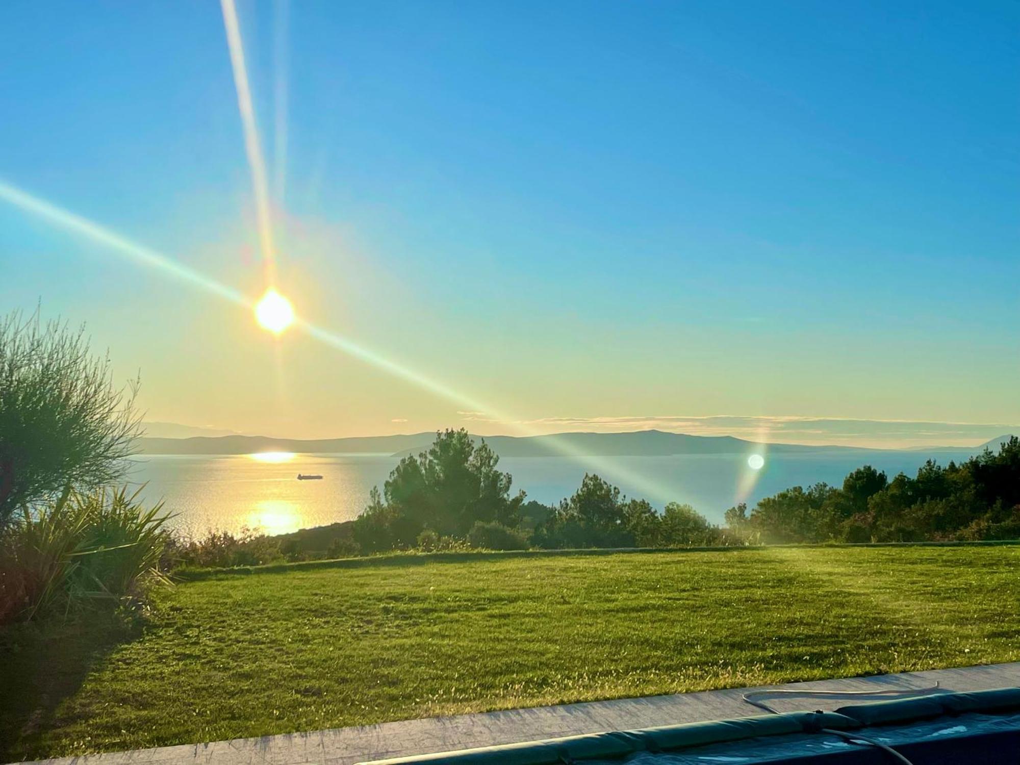 Luxury Panorama Vila With Amazing Seaview In Gondolici 7 Km From Rabac Labin  Exteriér fotografie